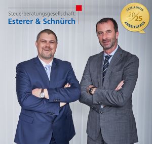 Steuerkanzlei Esterer & Schnürch wurde als „Exzellenter Arbeitgeber 2025“ ausgezeichnet!